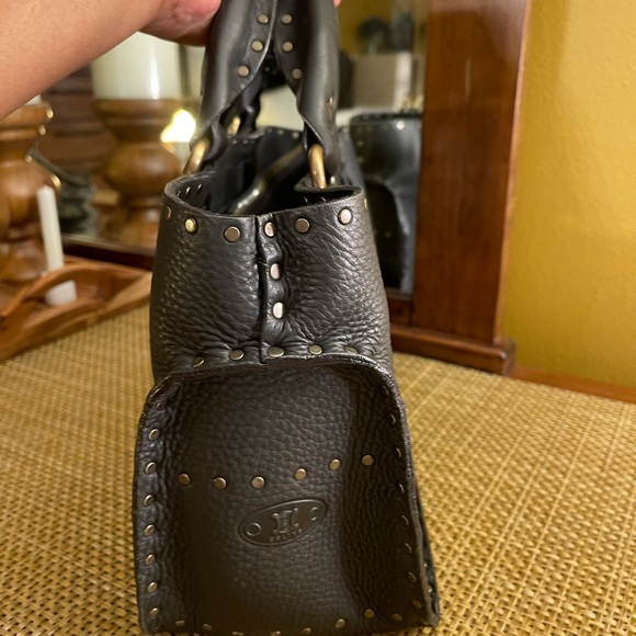 Vintage Celine Soft Leather stud gorgeous tot handled bag - Picture 4 of 16